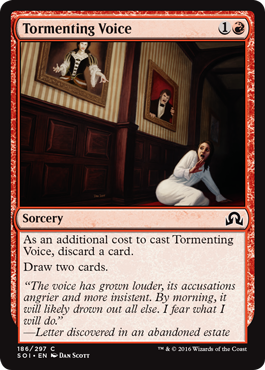 Tormenting Voice (Shadows Over Innistrad) Near Mint