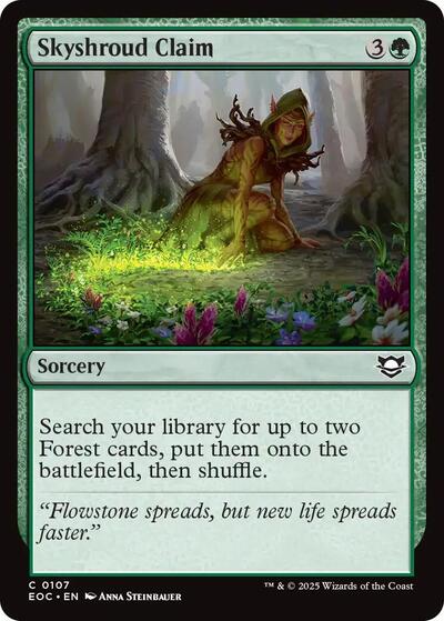 Skyshroud Claim (Commander: Edge of Eternities) Near Mint