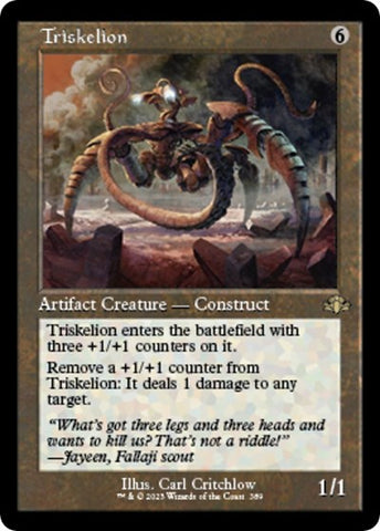 Triskelion (Retro Frame) (Dominaria Remastered) Near Mint