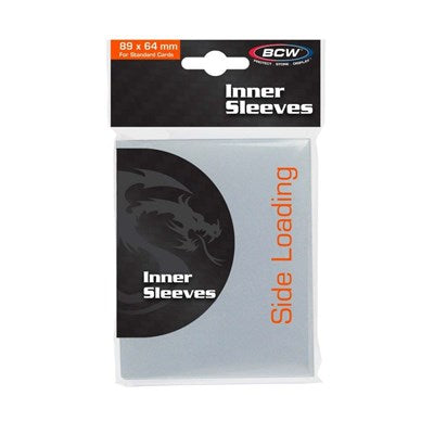 Side Loading Inner Sleeves Standard Clear (100-Pack) (BCW) New