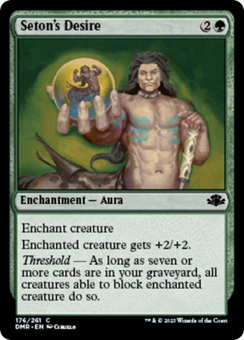 Seton's Desire (Dominaria Remastered) Near Mint Foil