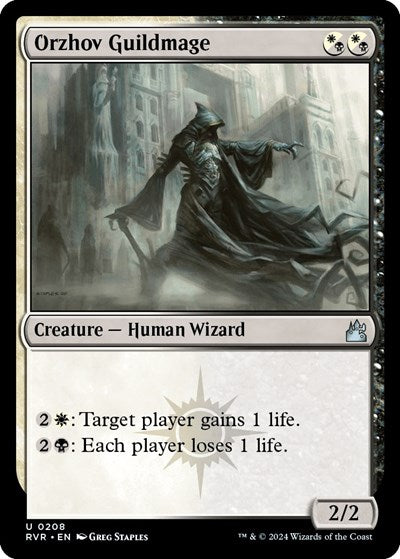 Orzhov Guildmage (Ravnica Remastered) Near Mint Foil