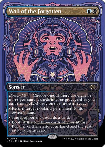 Wail of the Forgotten (Borderless) (The Lost Caverns of Ixalan) Near Mint