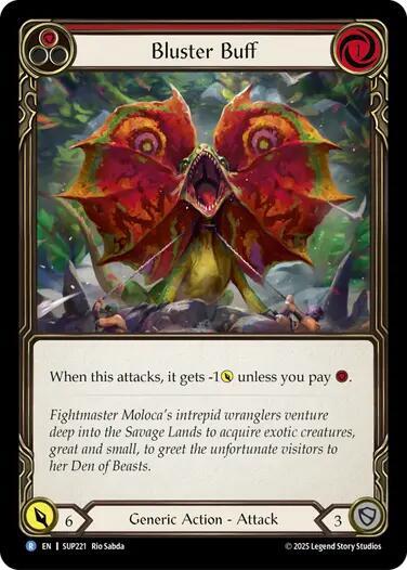 Bluster Buff (Super Slam) Near Mint