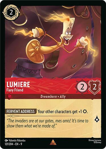 Lumiere - Fiery Friend (Fabled) Near Mint Cold Foil