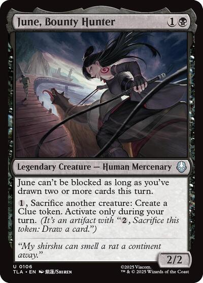 June, Bounty Hunter (Avatar: The Last Airbender) Near Mint