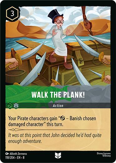 Walk the Plank (Reign of Jafar) Near Mint