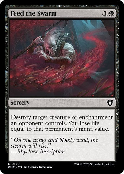 Feed the Swarm (Commander Masters) Near Mint Foil