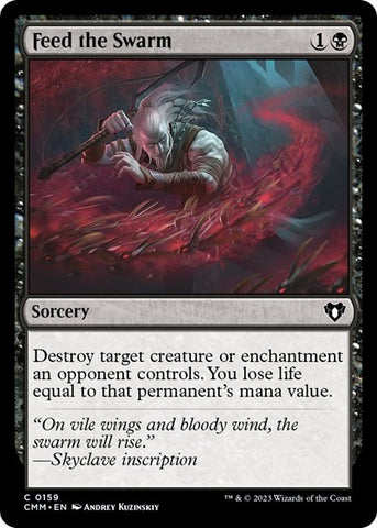 Feed the Swarm (Commander Masters) Near Mint Foil