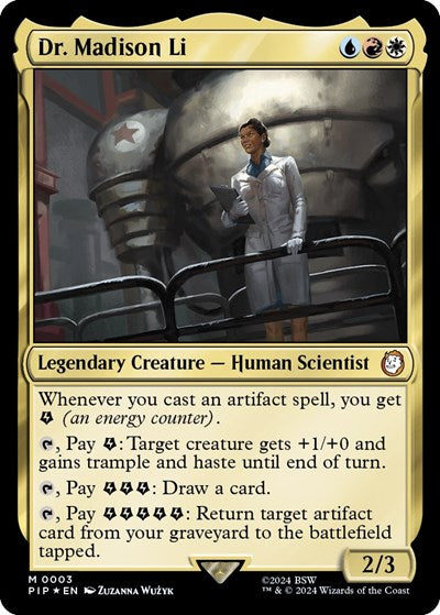Dr. Madison Li (Universes Beyond: Fallout) Near Mint Foil