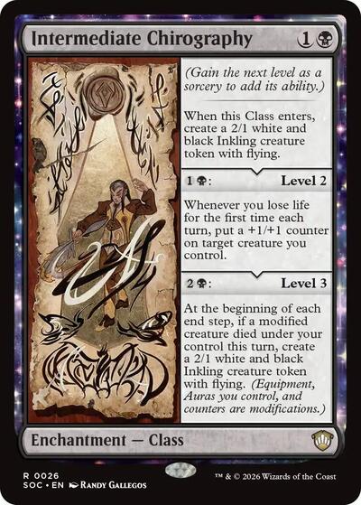 Intermediate Chirography (Commander: Secrets of Strixhaven) Near Mint