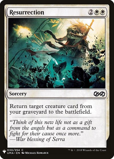 Resurrection (Mystery Booster) Near Mint