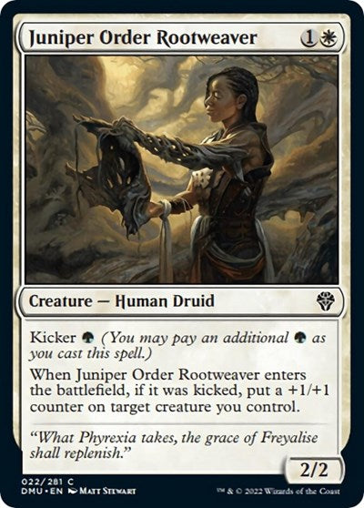 Juniper Order Rootweaver (Dominaria United) Near Mint Foil