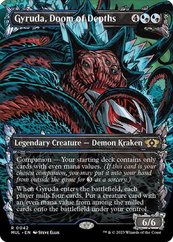Gyruda, Doom of Depths (March of the Machine: Multiverse Legends) Near Mint Foil