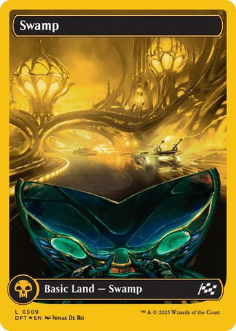 Swamp (0509) (First-Place Foil) (Aetherdrift) Near Mint Foil