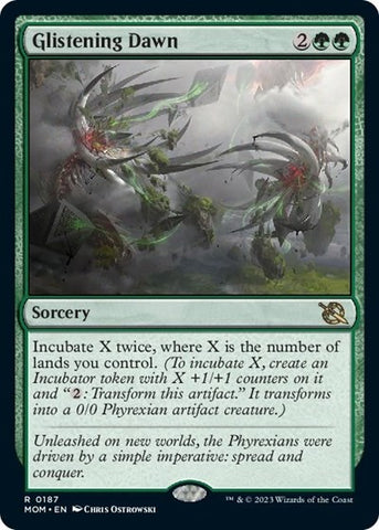 Glistening Dawn (March of the Machine) Near Mint Foil