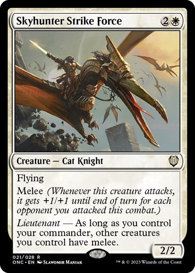 Skyhunter Strike Force (Commander: Phyrexia: All Will Be One) Near Mint