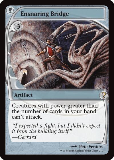 Ensnaring Bridge (Future Sight) (Mystery Booster 2) Near Mint