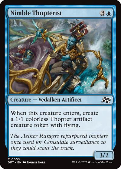 Nimble Thopterist (Aetherdrift) Near Mint Foil