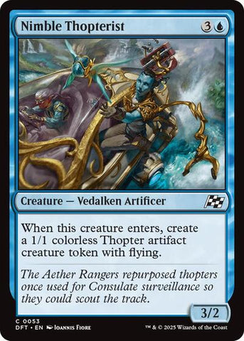 Nimble Thopterist (Aetherdrift) Near Mint