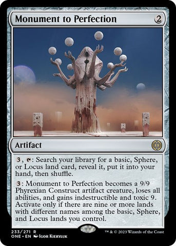 Monument to Perfection (Phyrexia: All Will Be One) Near Mint