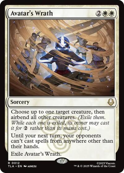Avatar's Wrath (Avatar: The Last Airbender) Near Mint