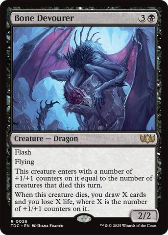 Bone Devourer (Commander: Tarkir: Dragonstorm) Near Mint