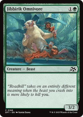 Jibbirik Omnivore (Aetherdrift) Near Mint Foil