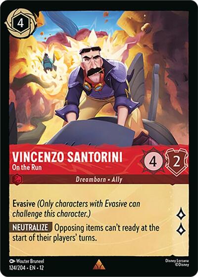 Vincenzo Santorini - On the Run (Wilds Unknown) Near Mint