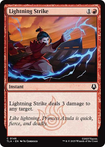 Lightning Strike (Avatar: The Last Airbender) Near Mint