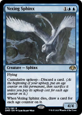 Vexing Sphinx (Dominaria Remastered) Near Mint