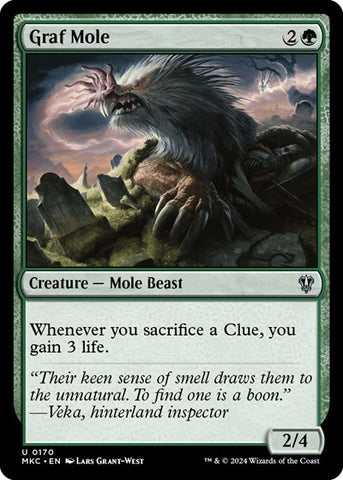 Graf Mole (Commander: Murders at Karlov Manor) Near Mint