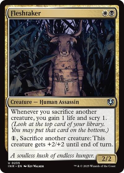 Fleshtaker (Innistrad Remastered) Light Play Foil