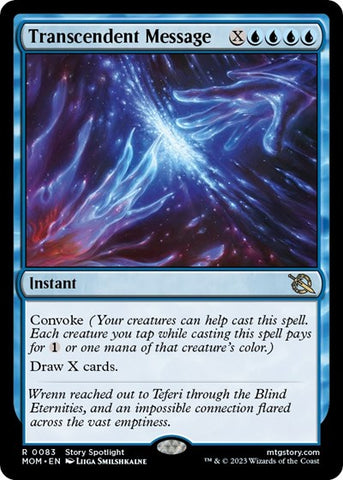 Transcendent Message (March of the Machine) Near Mint Foil