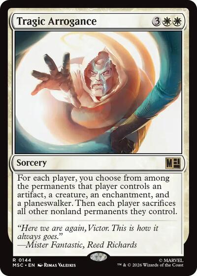 Tragic Arrogance (Commander: Marvel Super Heroes) Near Mint