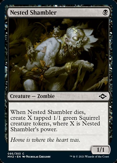 Nested Shambler (Modern Horizons 2) Near Mint Foil