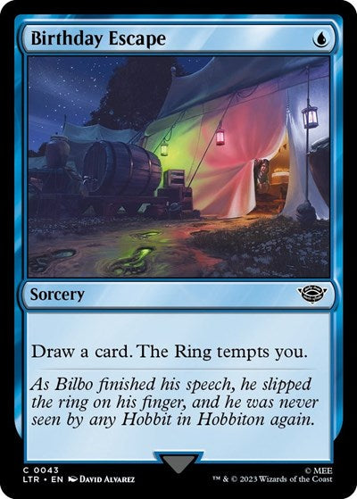 Birthday Escape (Universes Beyond: The Lord of the Rings: Tales of Middle-earth) Near Mint