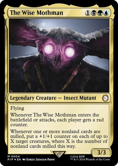 The Wise Mothman (Universes Beyond: Fallout) Near Mint Foil