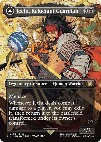 Jecht, Reluctant Guardian (Borderless) (Universes Beyond: FINAL FANTASY) Near Mint
