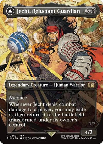Jecht, Reluctant Guardian (Borderless) (Universes Beyond: FINAL FANTASY) Near Mint