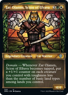 Zar Ojanen, Scion of Efrava (Showcase) (Dominaria United) Near Mint