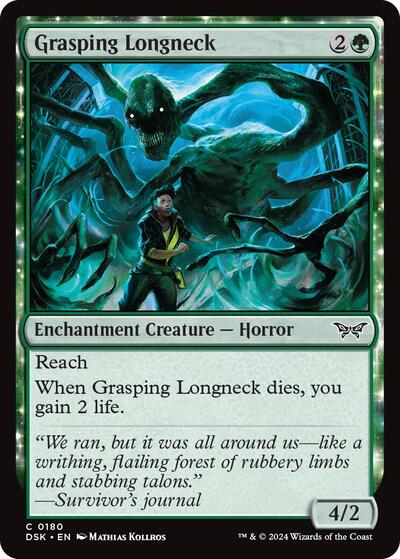 Grasping Longneck (Duskmourn: House of Horror) Near Mint