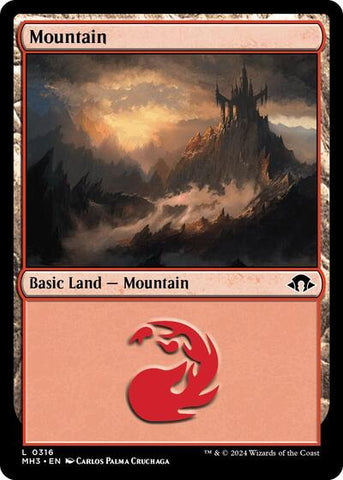 Mountain (0316) (Modern Horizons 3) Near Mint Foil
