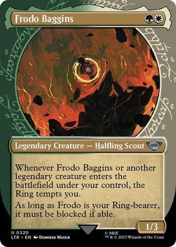 Frodo Baggins (Showcase) (Universes Beyond: The Lord of the Rings: Tales of Middle-earth) Near Mint