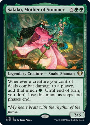 Sakiko, Mother of Summer (Commander Masters) Near Mint