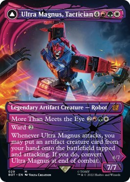 Ultra Magnus, Tactician (Shattered Glass) (Universes Beyond: Transformers) Near Mint