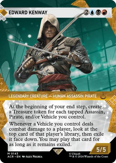Edward Kenway (Showcase) (Universes Beyond: Assassin's Creed) Near Mint