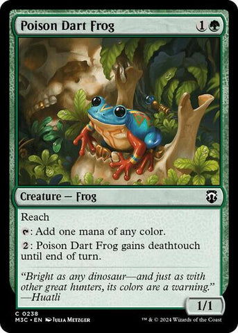 Poison Dart Frog (Commander: Modern Horizons 3) Near Mint