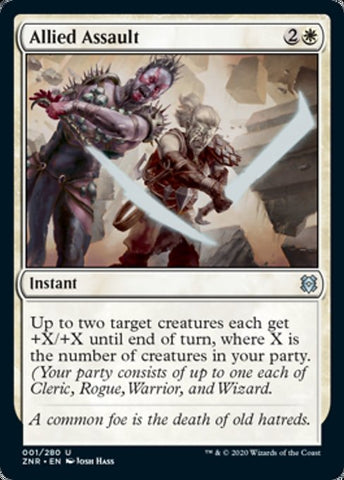Allied Assault (Zendikar Rising) Near Mint Foil