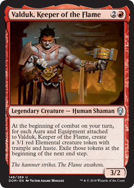 Valduk, Keeper of the Flame (Dominaria) Near Mint